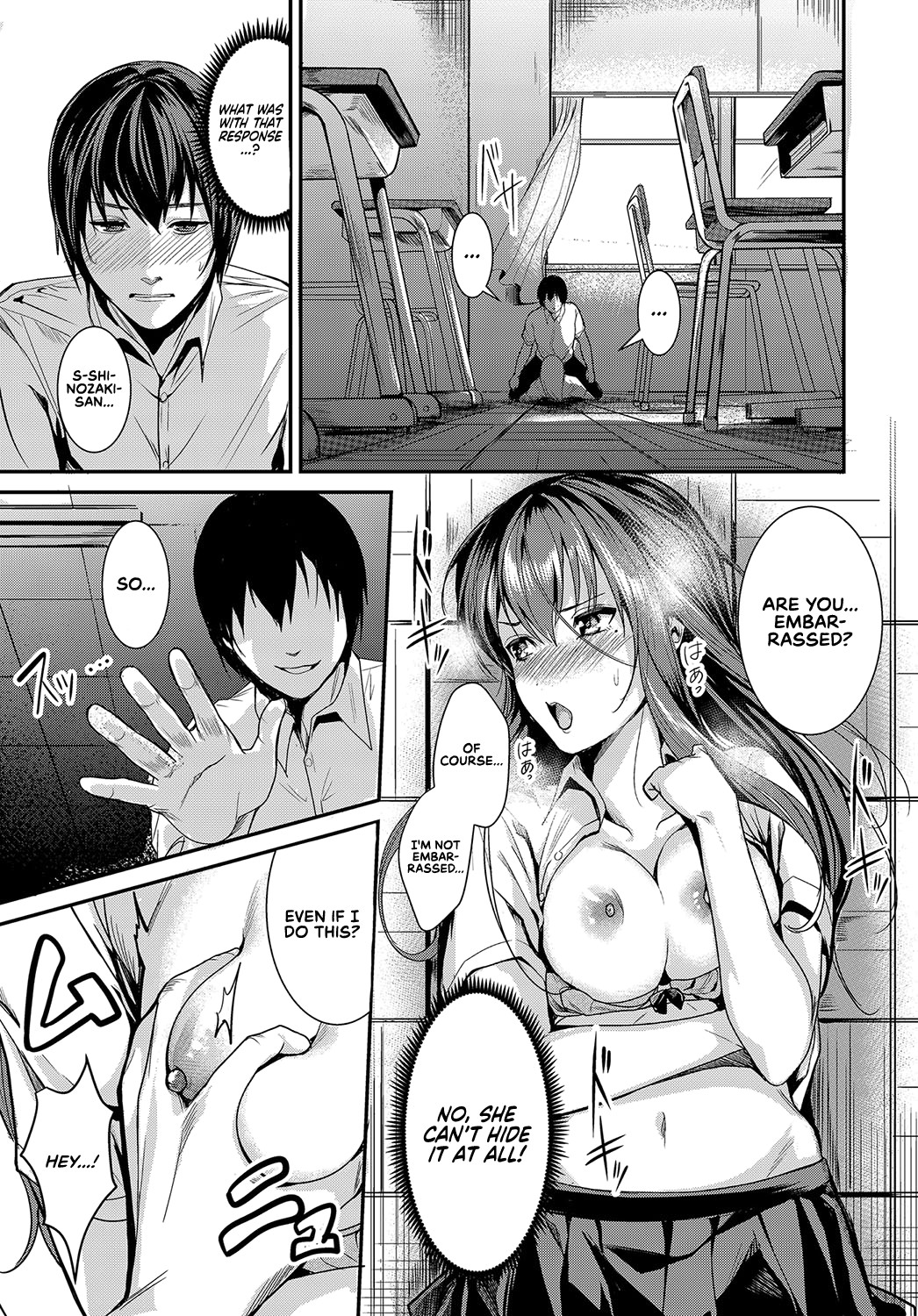 Hentai Manga Comic-Panchira Sign-Read-7